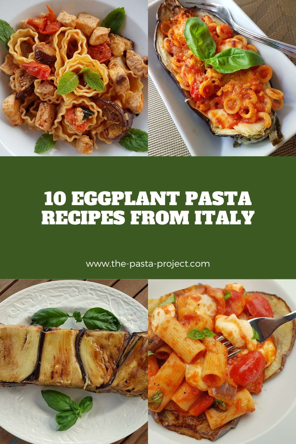 10 eggplant pasta recipes from Italy