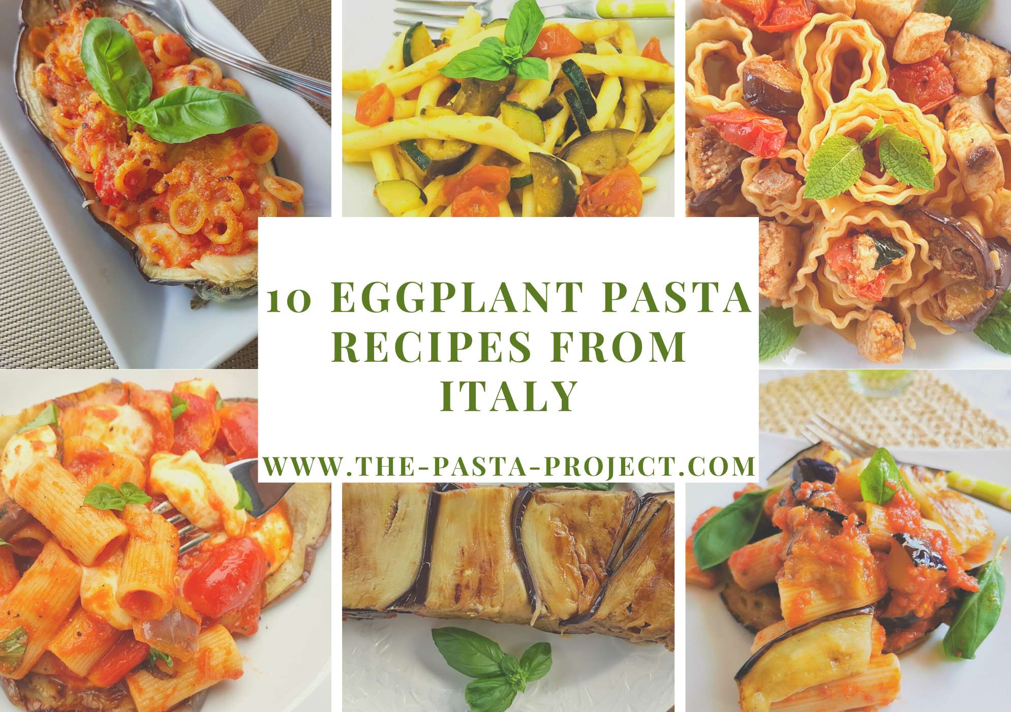 10 eggplant pasta recipes from Italy