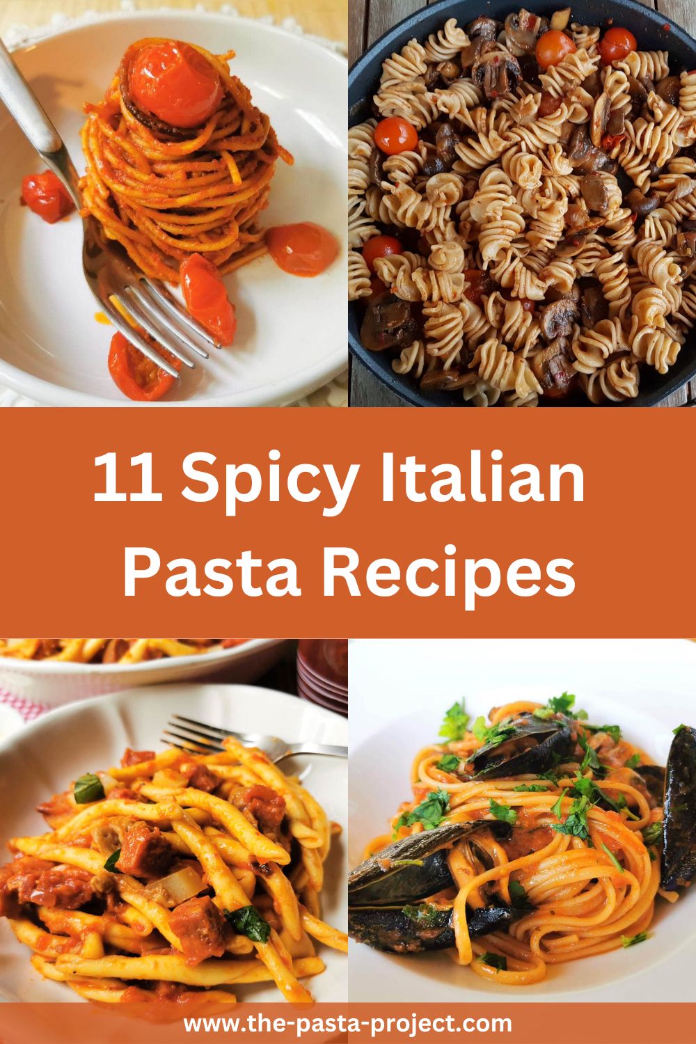 11 Spicy Italian pasta recipes.