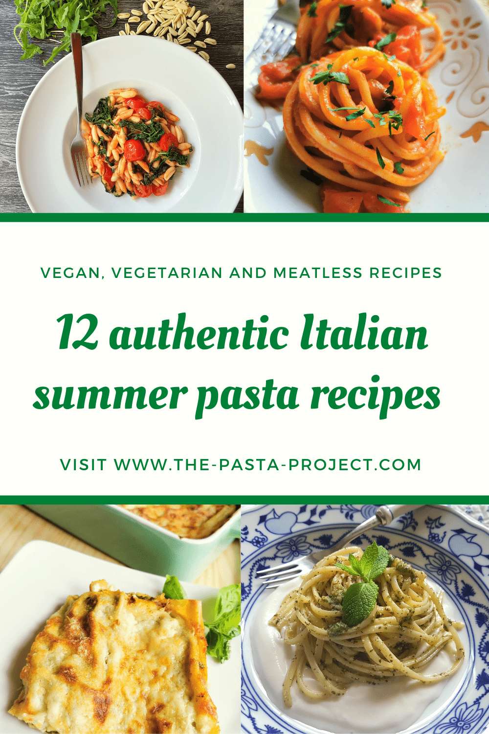 12 Italian summer pasta recipes