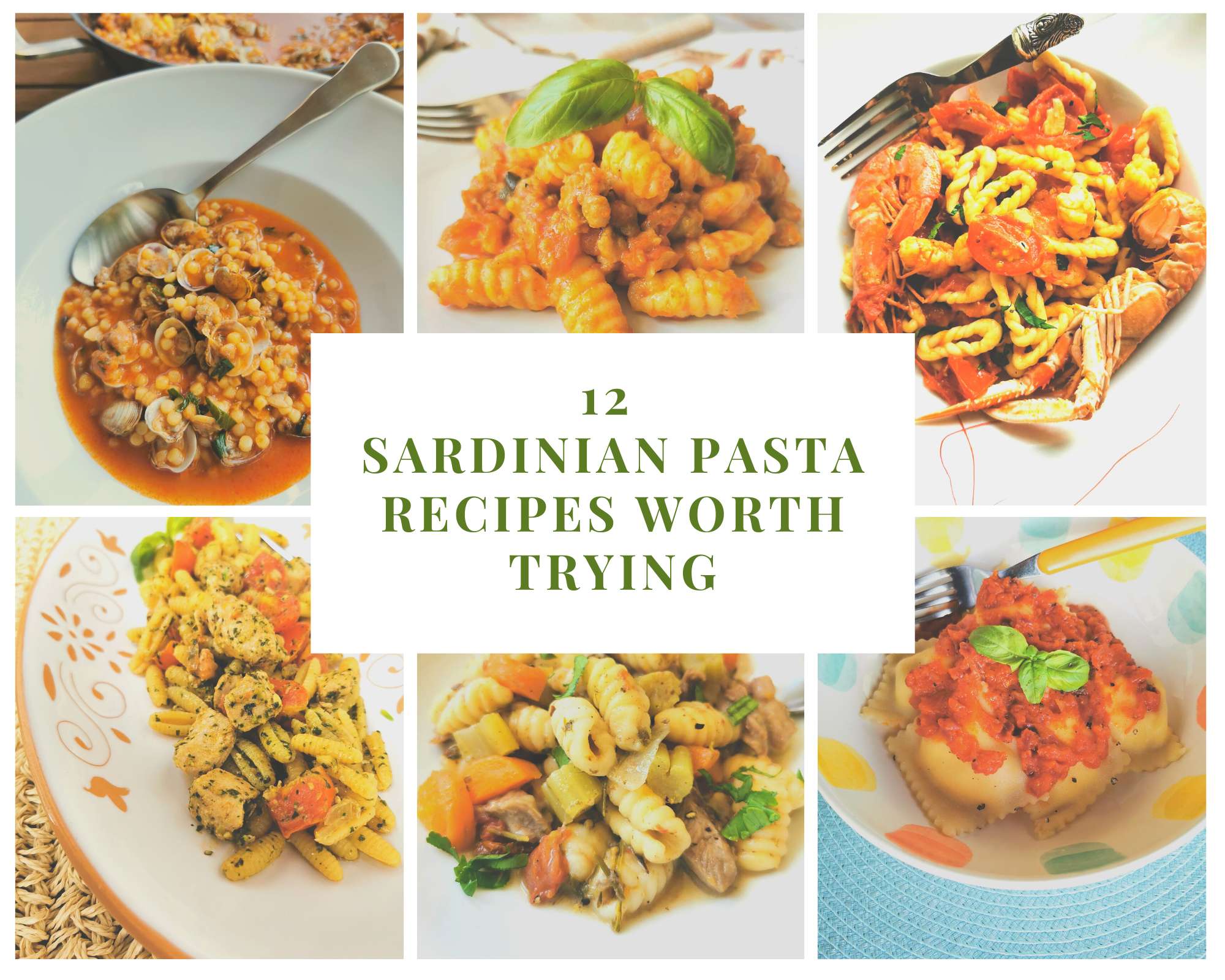 12 Sardinian pasta recipes