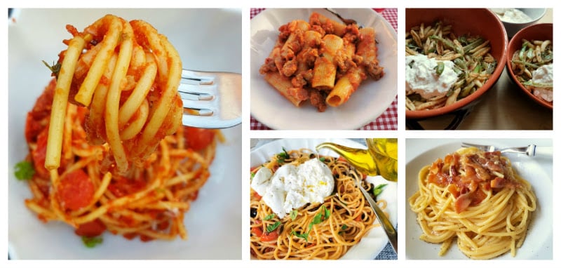 Roman pasta recipes