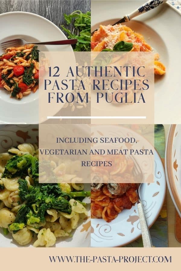 12 pasta recipes from Puglia