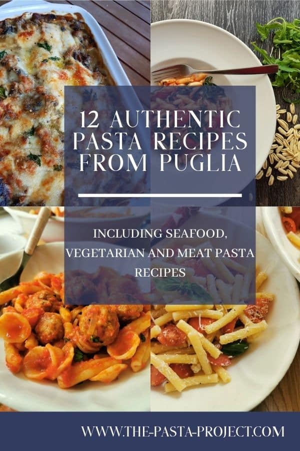 12 pasta recipes from Puglia
