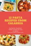 12 Pasta recipes from Calabria