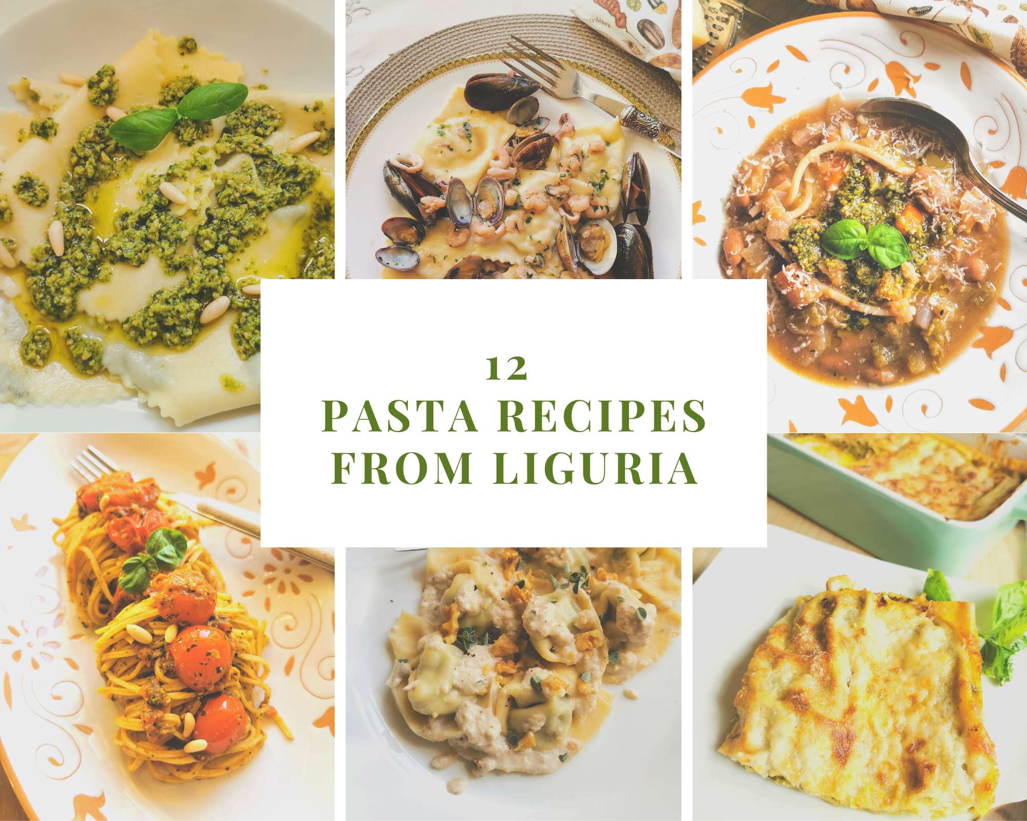 12 pasta recipes from Liguria