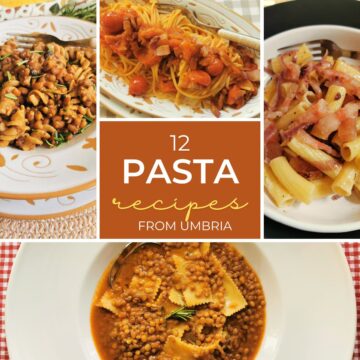 12 pasta recipes from Umbria.