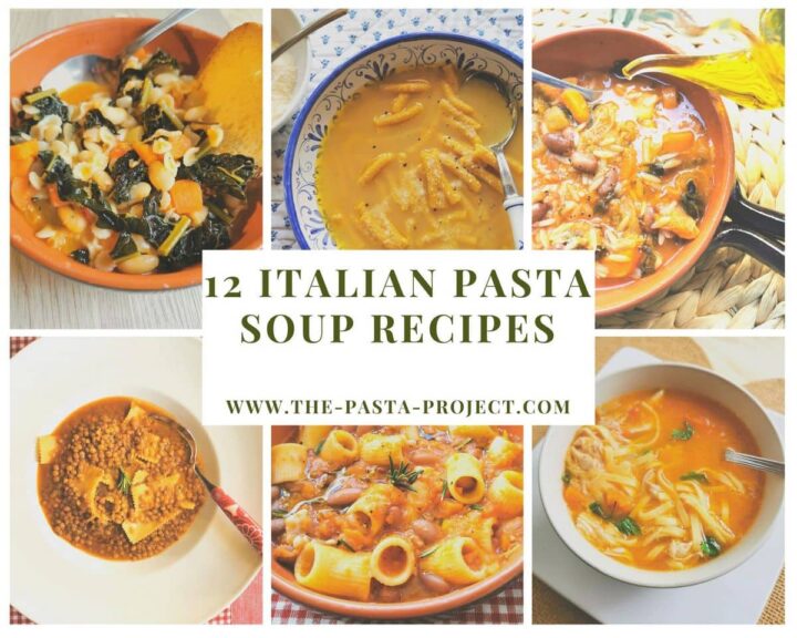 12 Italian soup recipes with pasta. The Pasta Project
