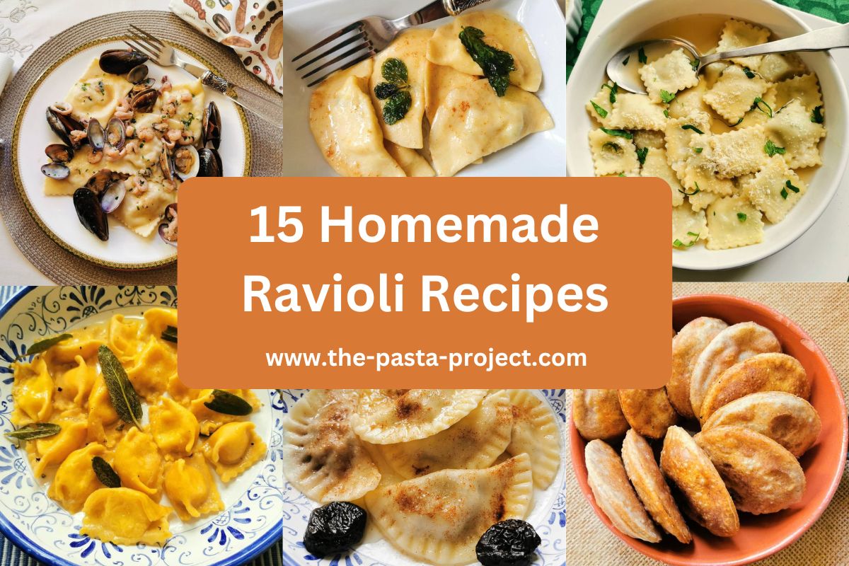 15 Homemade ravioli recipes.