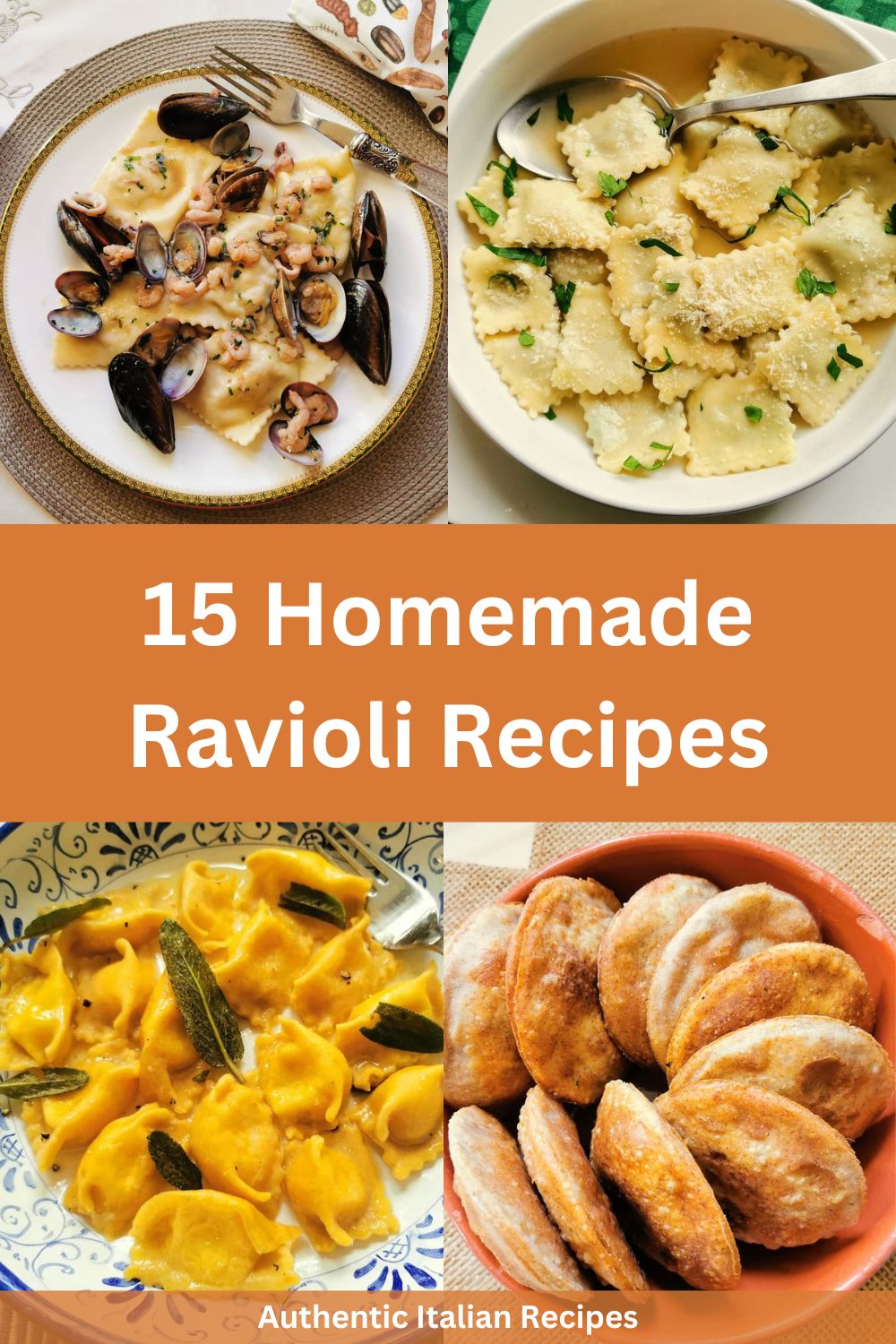 15 Homemade ravioli recipes.