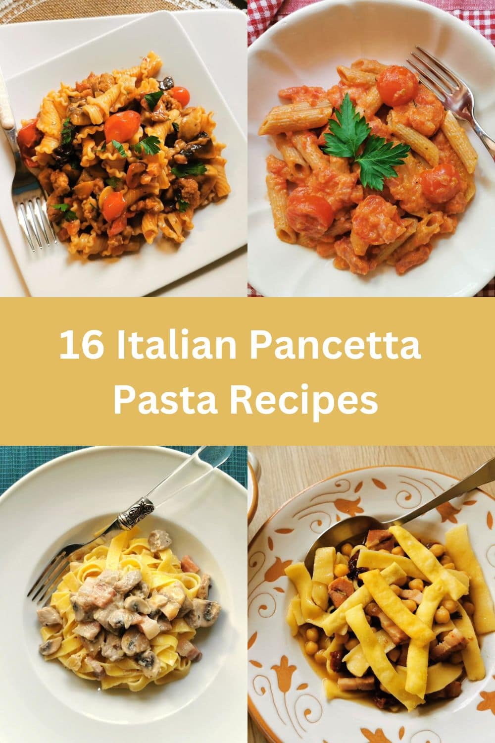 Italian Pancetta Pasta Recipes