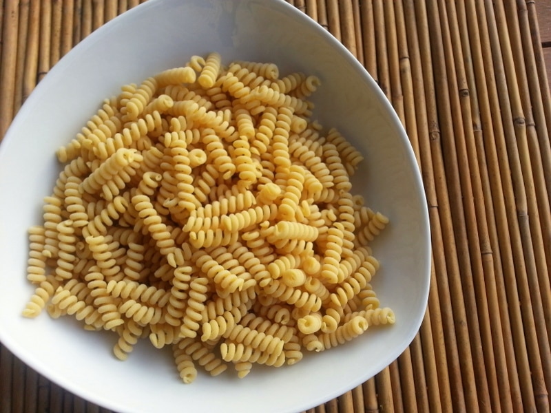 Short hollow fusilli