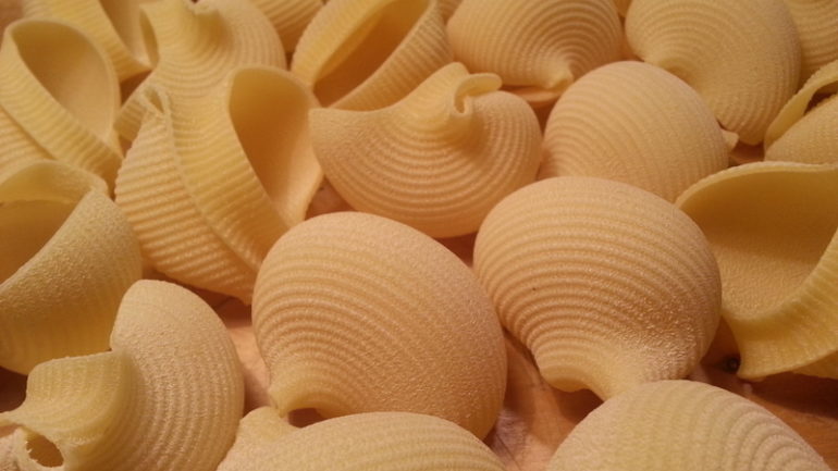 Snail shell pasta is great for stuffing
