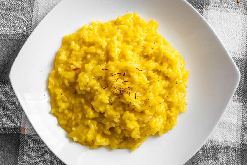 Risotto alla Milanese, Lombardy