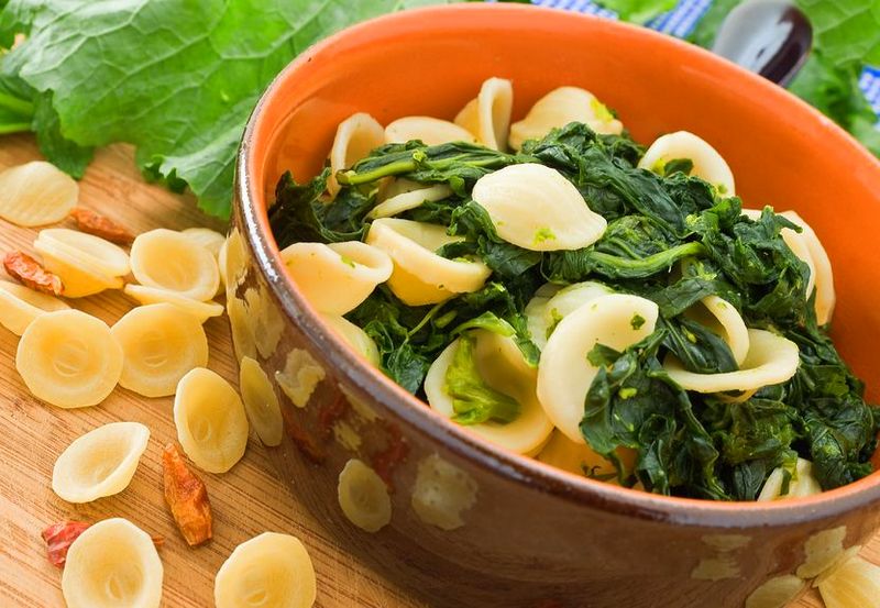 Orecchiette with broccoli rabe Puglia