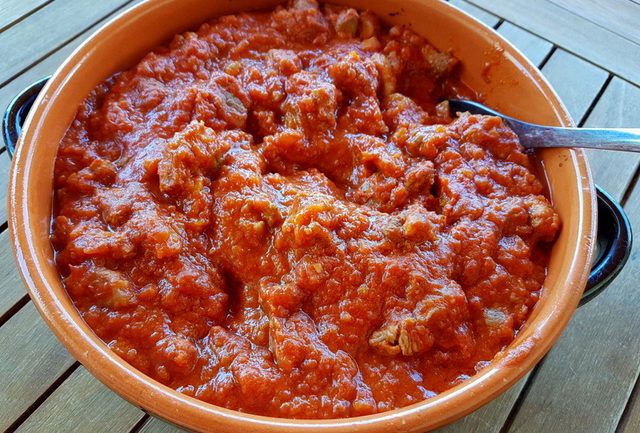 Spaghetti alla chitarra With Pork and Lamb Ragù Sauce