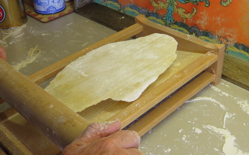 making alla chitarra