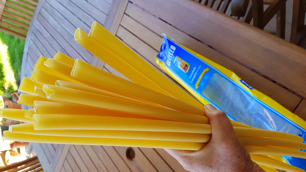 Candele: Pasta candles – The Pasta Project