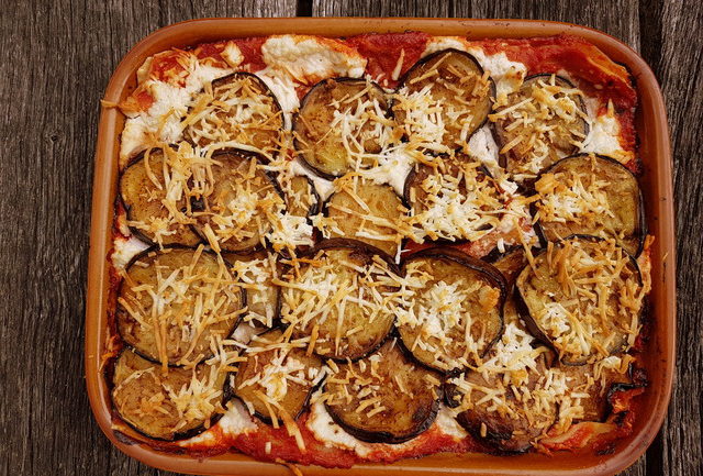 Baked Lasagna alla Norma 