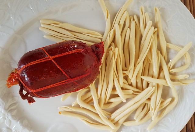 fileja pasta with Nduja