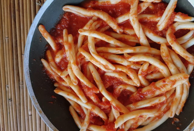 fileja pasta with Nduja