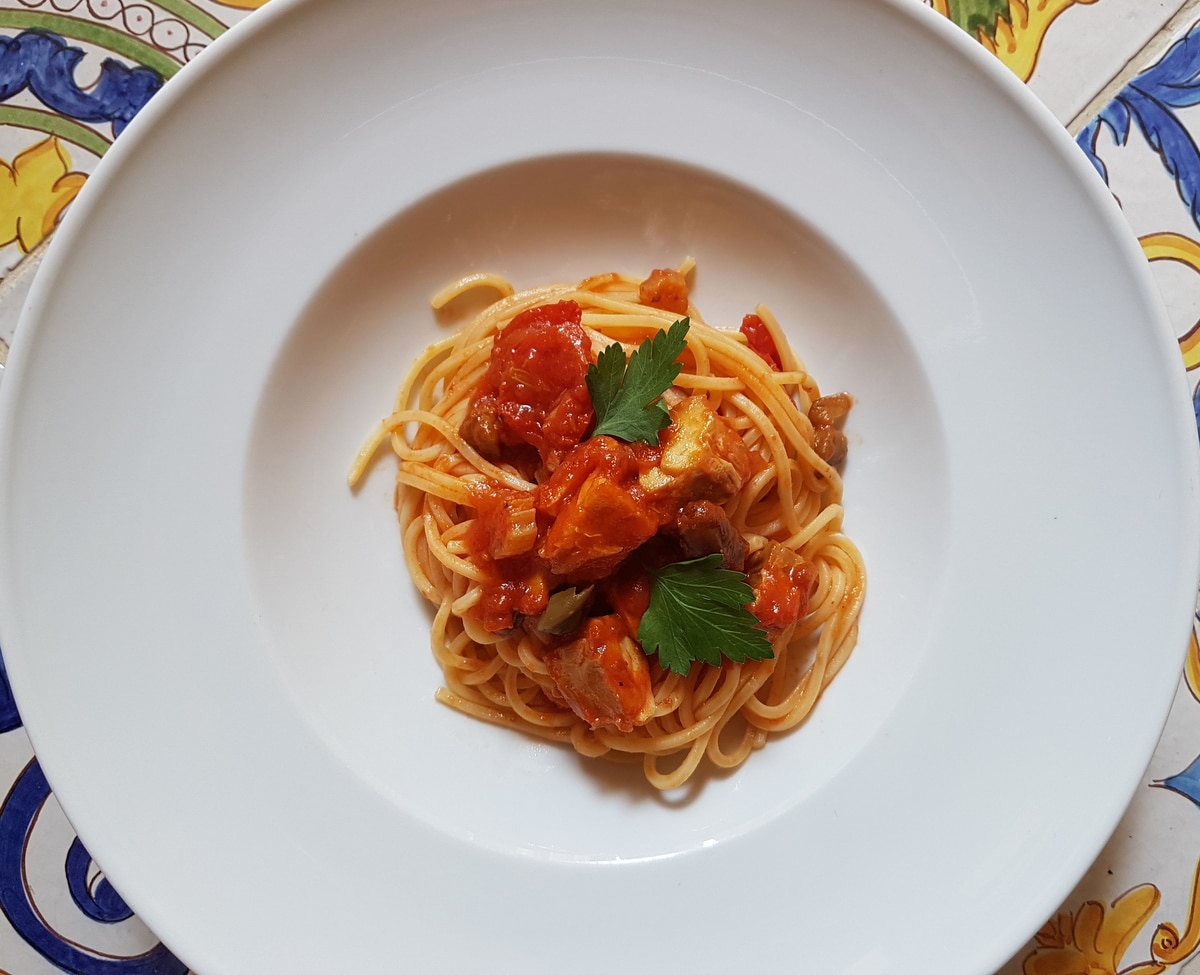 Spaghetti with salt cod (baccalà) alla ghiotta Page 2 of 2 The