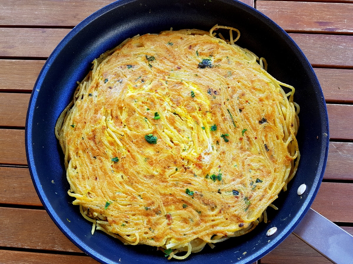 Vermicelli Pasta Frittata from Basilicata – The Pasta Project