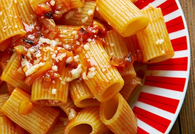 Rigatoni la pajata