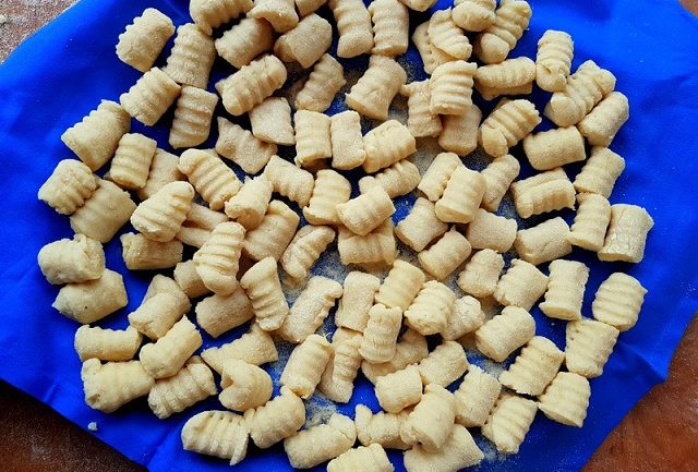 homemade Italian potato gnocchi