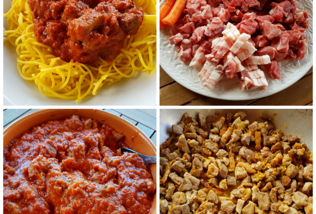 4 meat ragu from Abruzzo