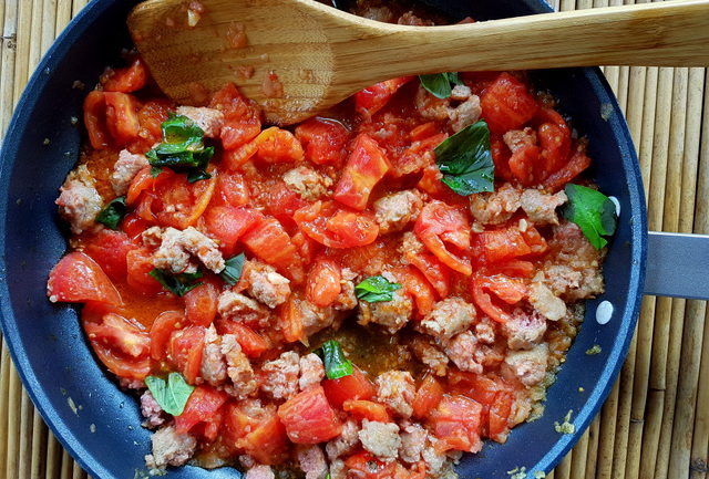 Sardinian Gnocchi-Malloreddus with sausage, tomatoes &amp; saffron. – The ...