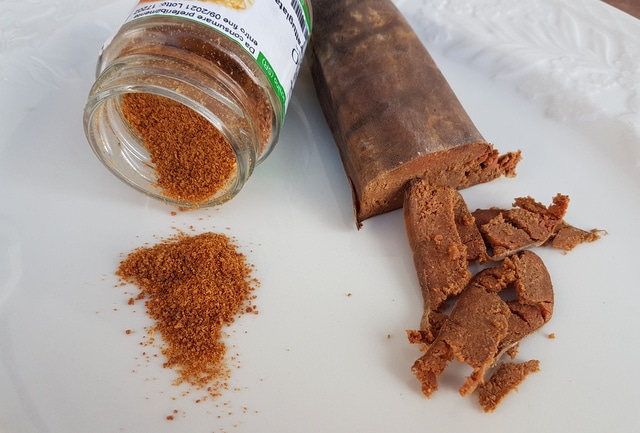 Tuna roe bottarga from Sicily