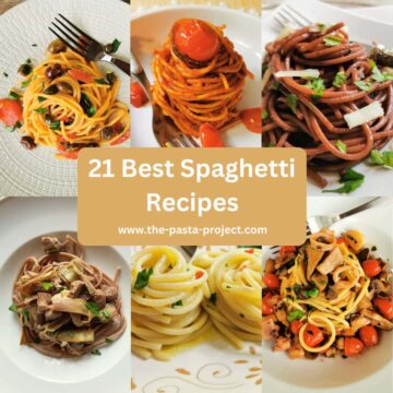 21 best spaghetti recipes: 6 images of different spaghetti recipes from Italy