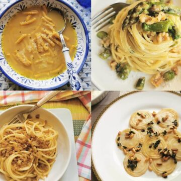 Italian pasta recipes for Lent.