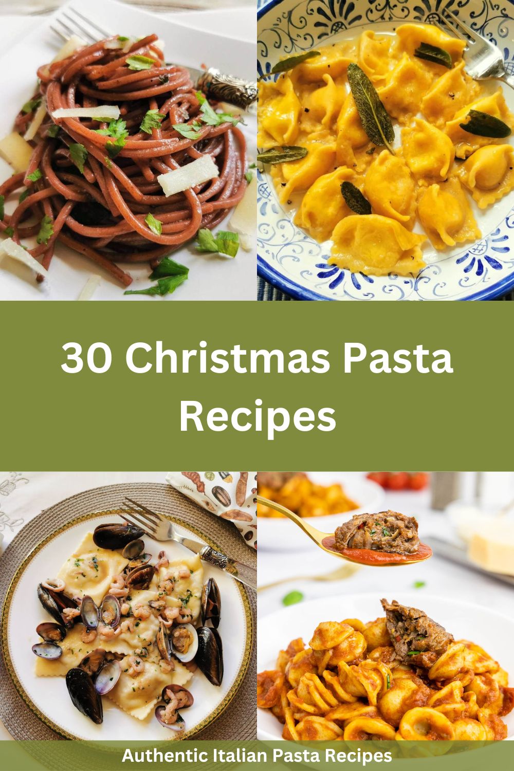 Christmas pasta recipes