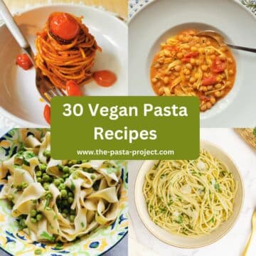 30 Vegan pasta recipes.