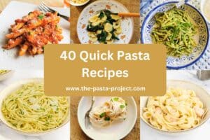 40 Quick Pasta Recipes (Under 30 Minutes) – The Pasta Project - Quick Pasta Dough Adapted For Fast Global Meals