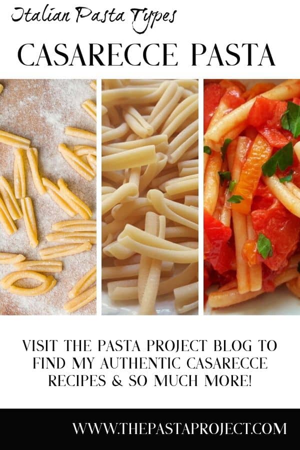 Italian Pasta Types - Casarecce Pasta