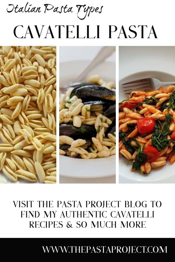 Italian Pasta Types - Cavatelli