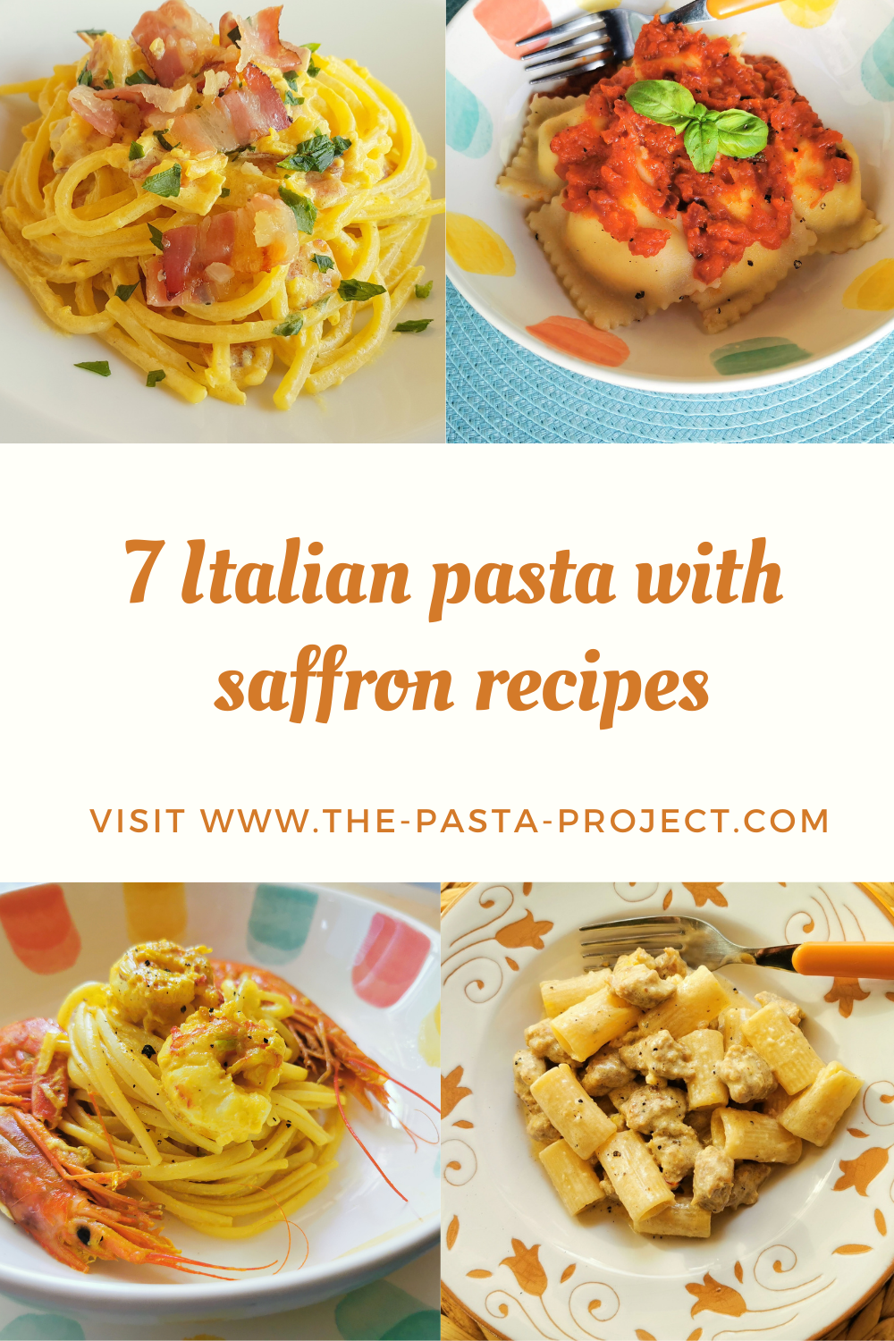 7 Italian pasta with saffron recipes