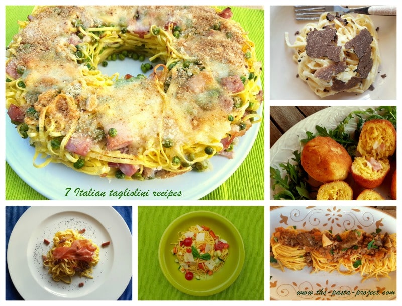 7 Italian tagliolini recipes