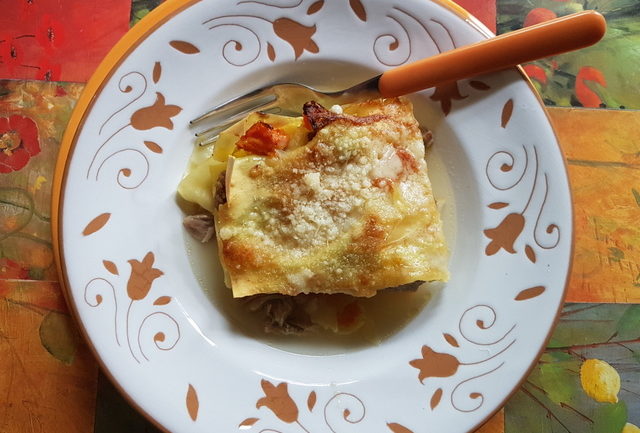 Baked Lasagne in Broth alla Molisana 