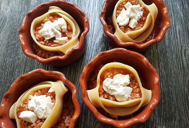 Caccavelle pasta alla Sorrentina