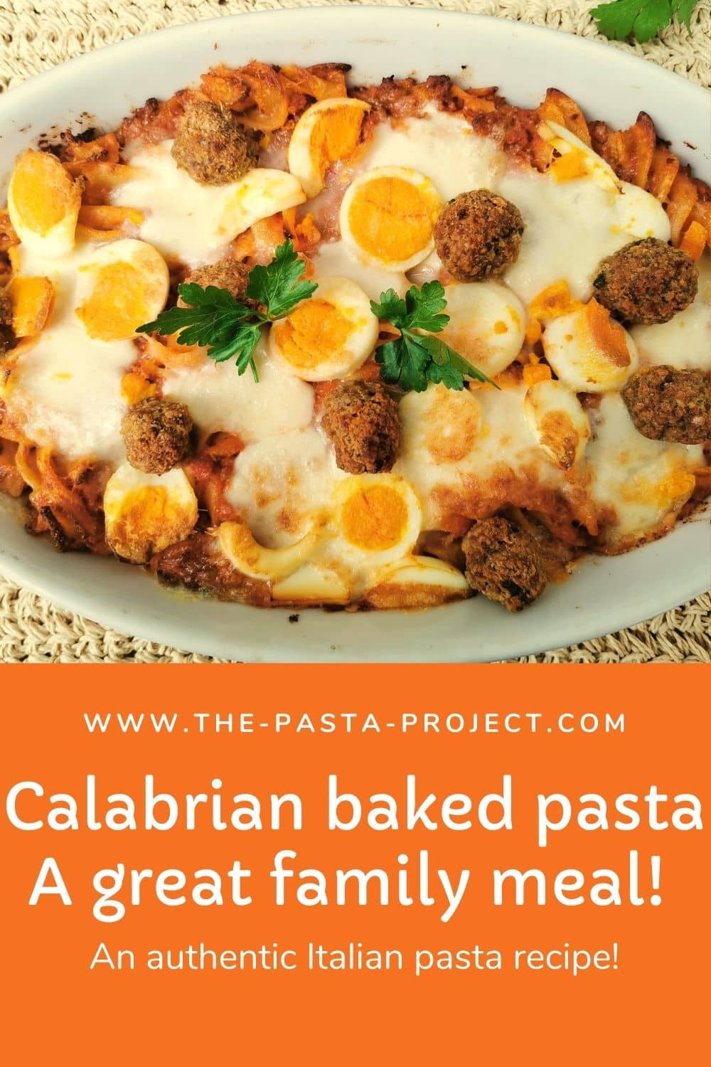 Calabrian baked pasta