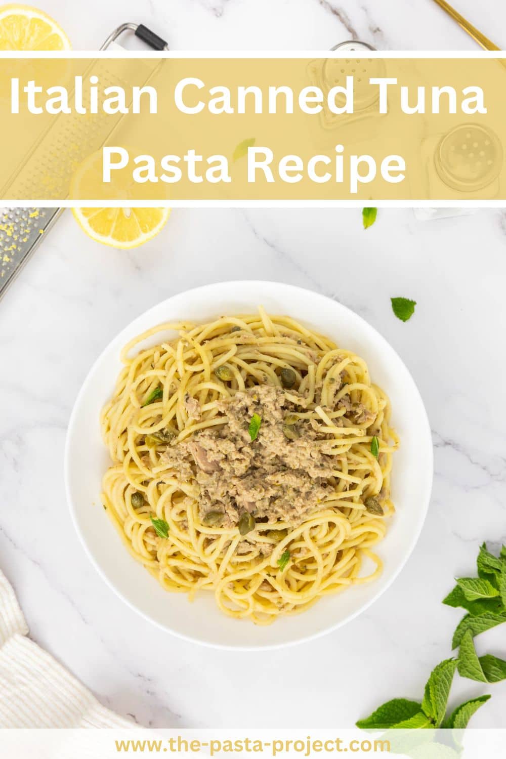 Canned tuna pasta recipe