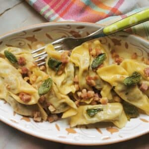 Casoncelli pasta from Lombardy