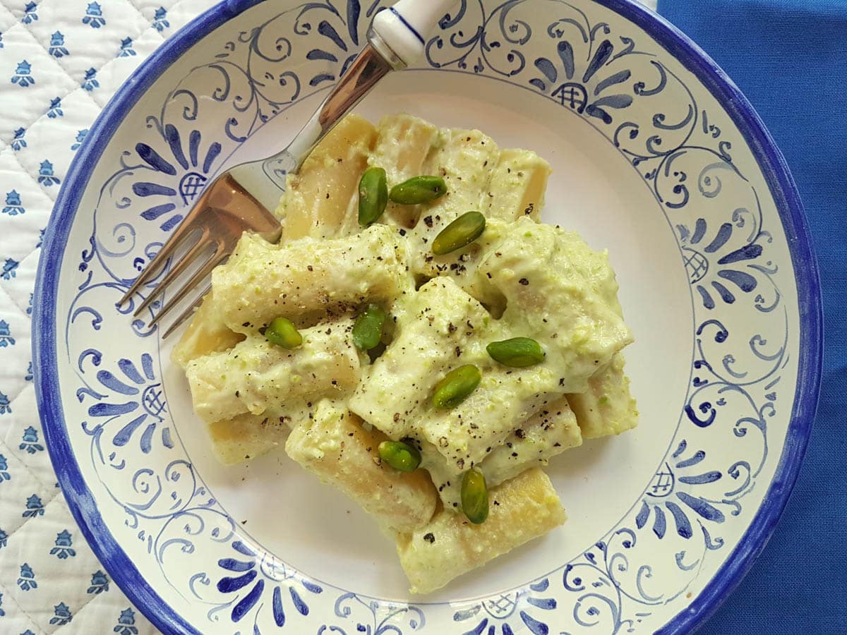 Sicilian Ricotta and Pistachio Pasta