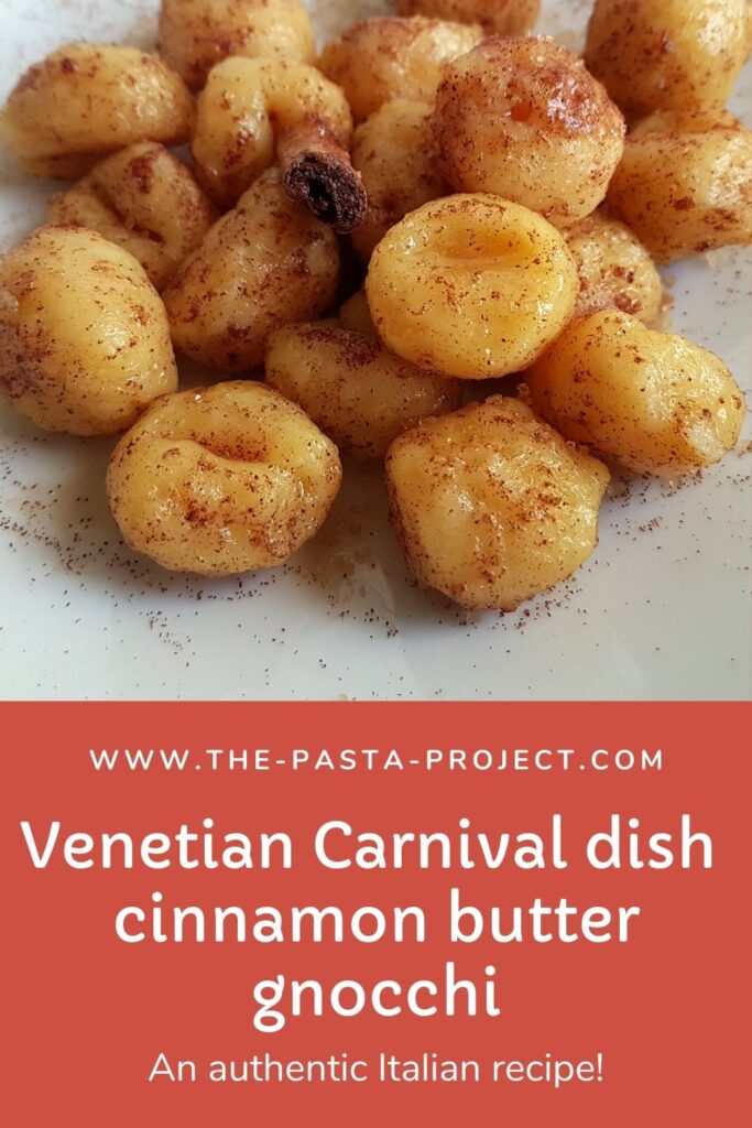 cinnamon butter gnocchi