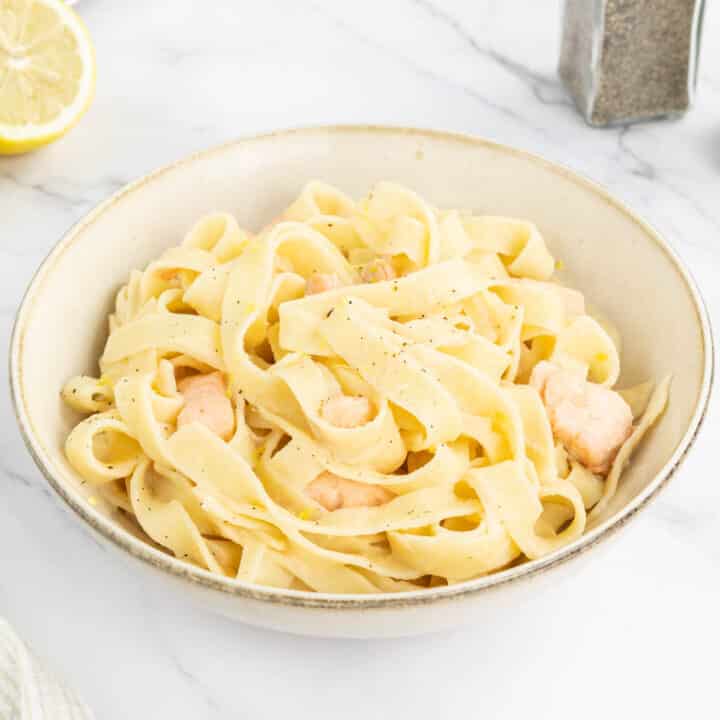 Creamy Lemon Salmon Pasta – The Pasta Project