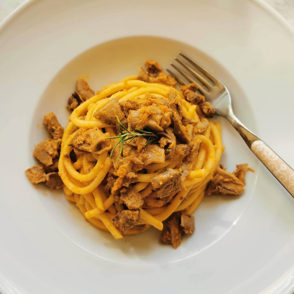 Venetian Duck Ragu with Bigoli Pasta